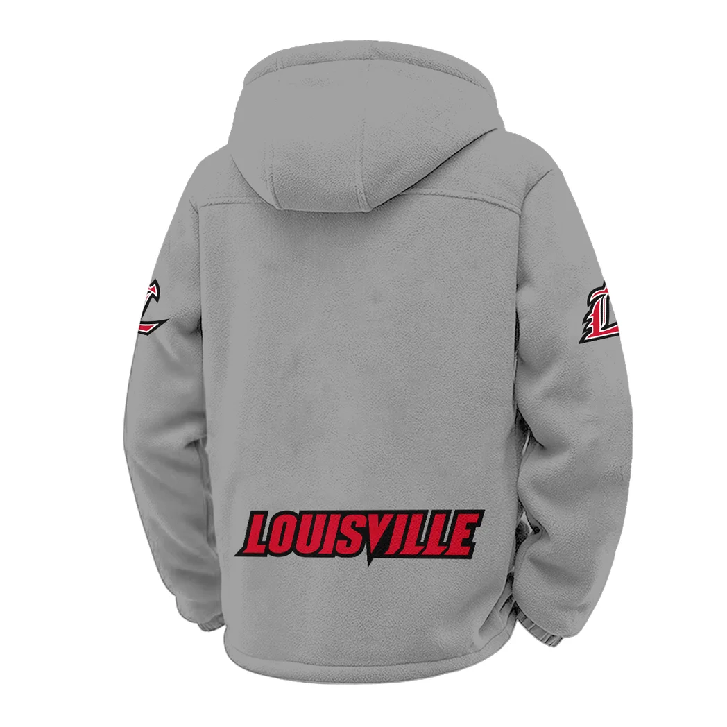 The Ville Winter Fleece Jacket, Multi-Sport Winter Layer HVN1449LC - Grey - Image 3