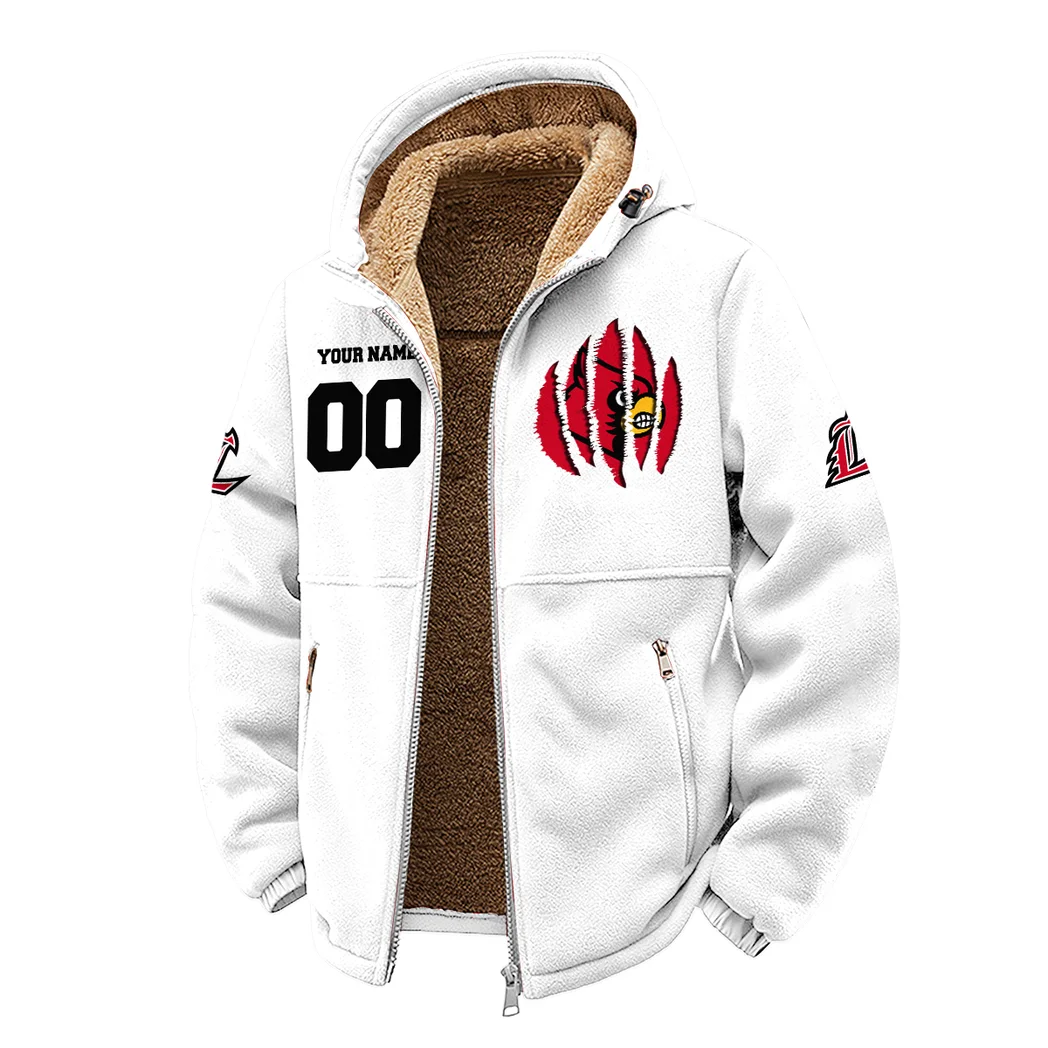 The Ville Winter Fleece Jacket, Multi-Sport Winter Layer HVN1449LC - White - Image 2