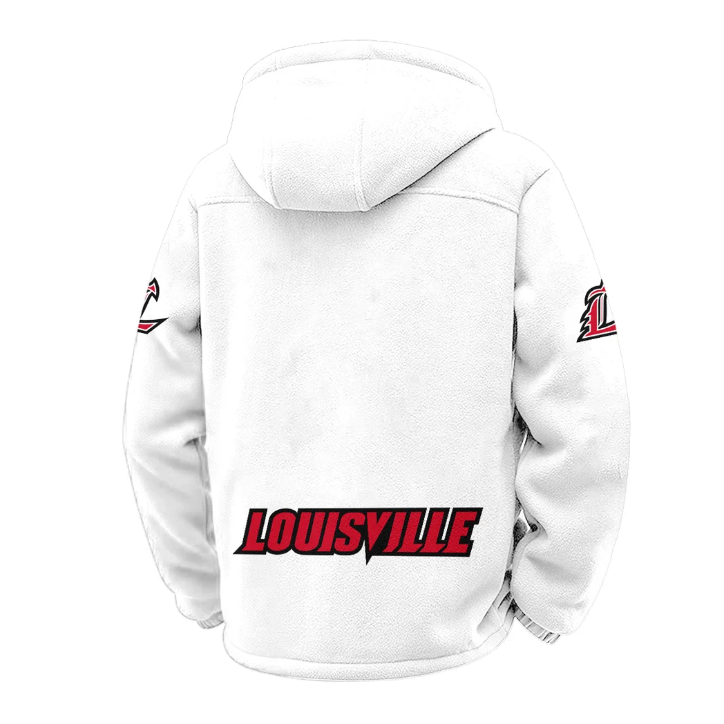 The Ville Winter Fleece Jacket, Multi-Sport Winter Layer HVN1449LC - White - Image 3