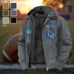 The Tiger Pride Flannel Hoodie, Essential Fan Flannel Hoodie HVN1449ME - Gray