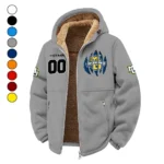 The Marquette Winter Fleece Jacket, Snow-Ready Active Fleece HVN1449MG - Grey