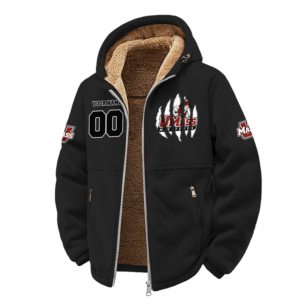 The Minutemen Winter Fleece Jacket, Cross-Training Thermal Zip HVN1449MM - Black - Image 2