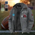 The Miami Elite Flannel Hoodie, Loyal Supporter Sport Hoodie HVN1449MO - Gray