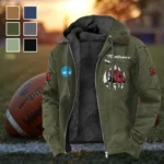 The Miami Elite Flannel Hoodie, Loyal Supporter Sport Hoodie HVN1449MO - Green