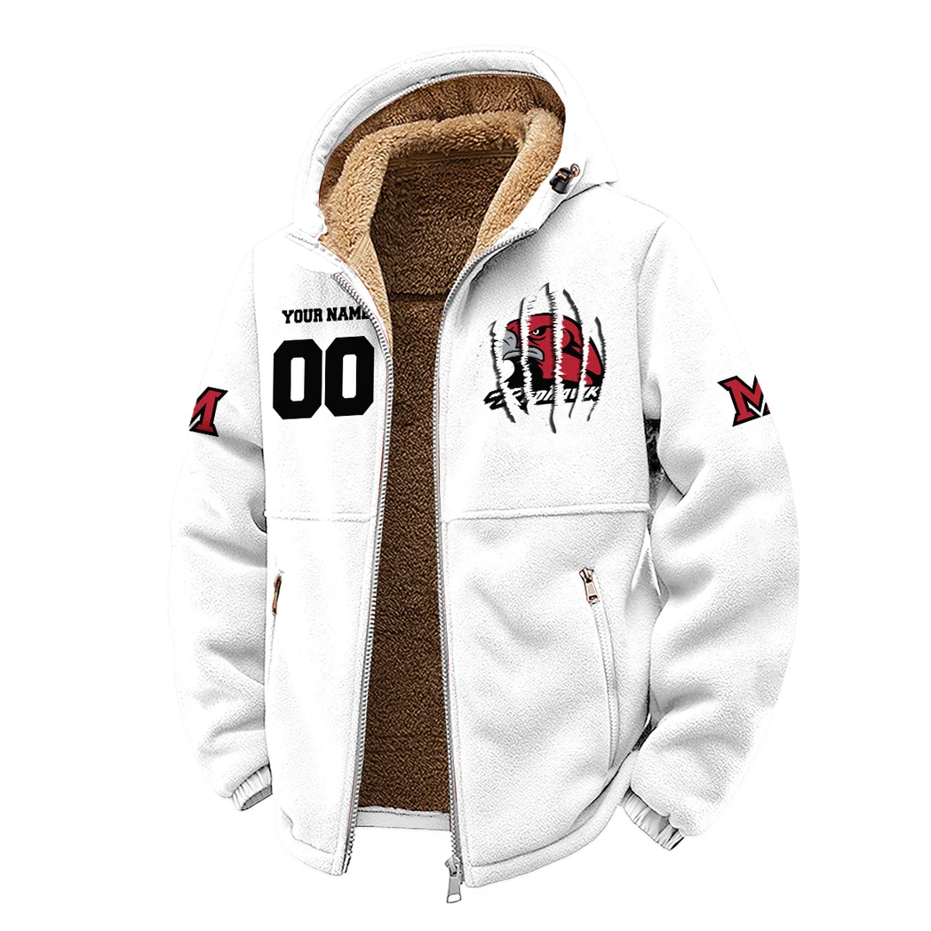 The Miami Elite Winter Fleece Jacket, Ski & Snowboard Mid-Layer HVN1449MO - White - Image 2