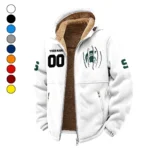 The Spartans Winter Fleece Jacket, Ultra-Soft Fleece Shell HVN1449MS - White