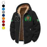 Marshall Winter Fleece Jacket, Anti-Pill Thermal Fleece HVN1449MT - Black