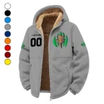 Marshall Winter Fleece Jacket, Anti-Pill Thermal Fleece HVN1449MT - Grey
