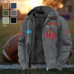 The Maryland Flannel Hoodie, Everyday Game Fan Hoodie HVN1449MT - Gray