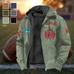 The Maryland Flannel Hoodie, Everyday Game Fan Hoodie HVN1449MT - Light Green