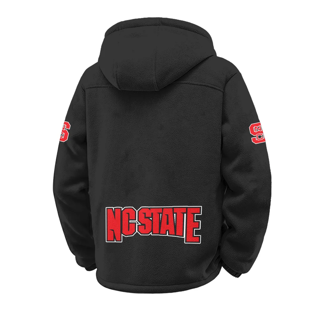 Raleigh’s Finest Winter Fleece Jacket, Breathable Winter Comfort HVN1449NC - Black - Image 3