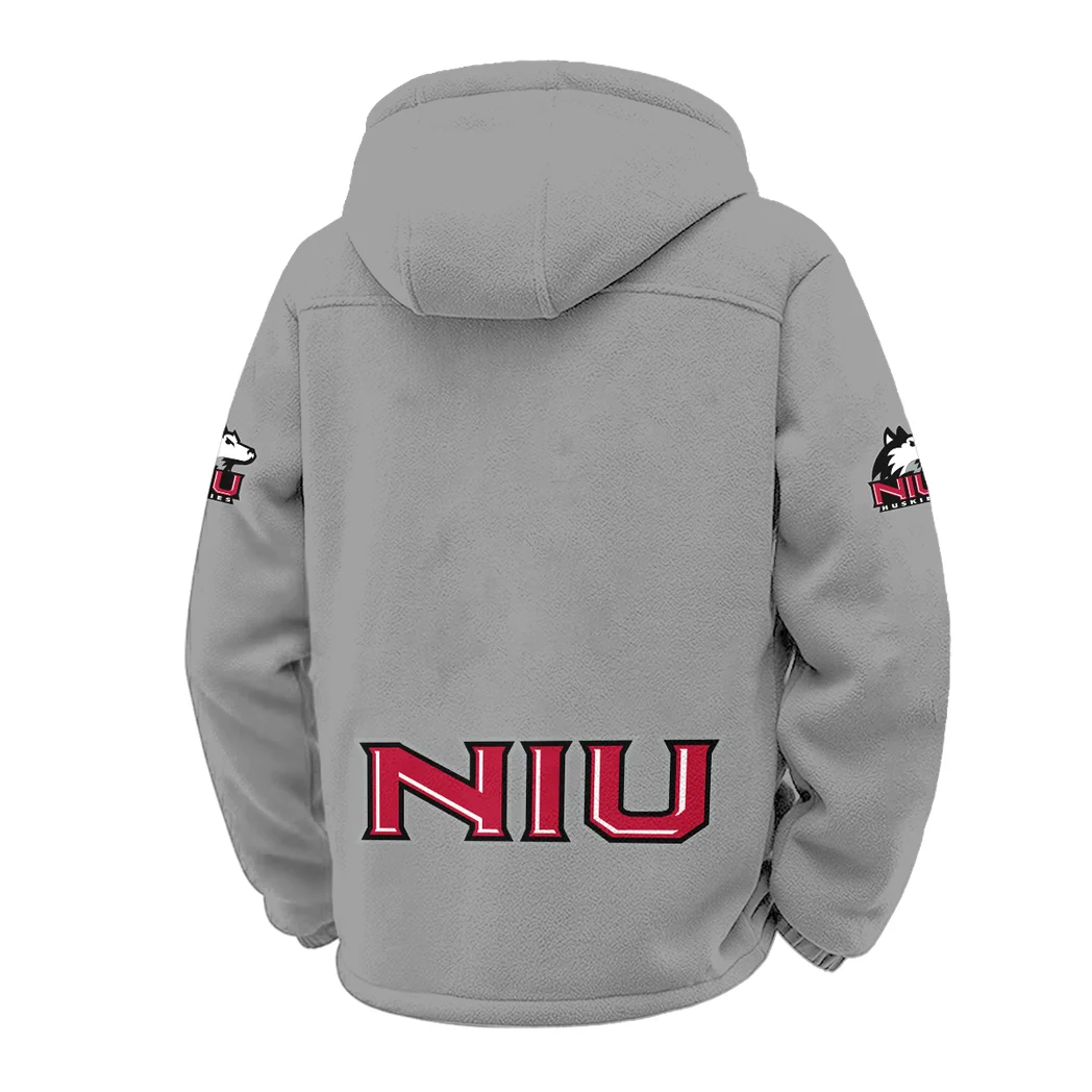 The NIU Spirit Winter Fleece Jacket, Multi-Sport Winter Layer HVN1449NI - Grey - Image 3
