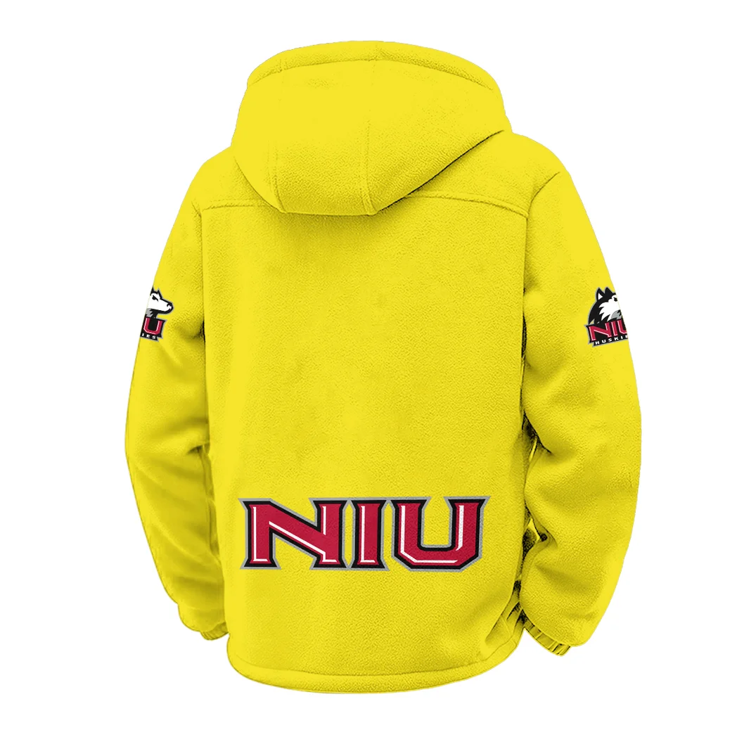 The NIU Spirit Winter Fleece Jacket, Multi-Sport Winter Layer HVN1449NI - Yellow - Image 3