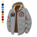 The NMSU Force Winter Fleece Jacket, All-Mountain Sport Jacket HVN1449NM - Grey