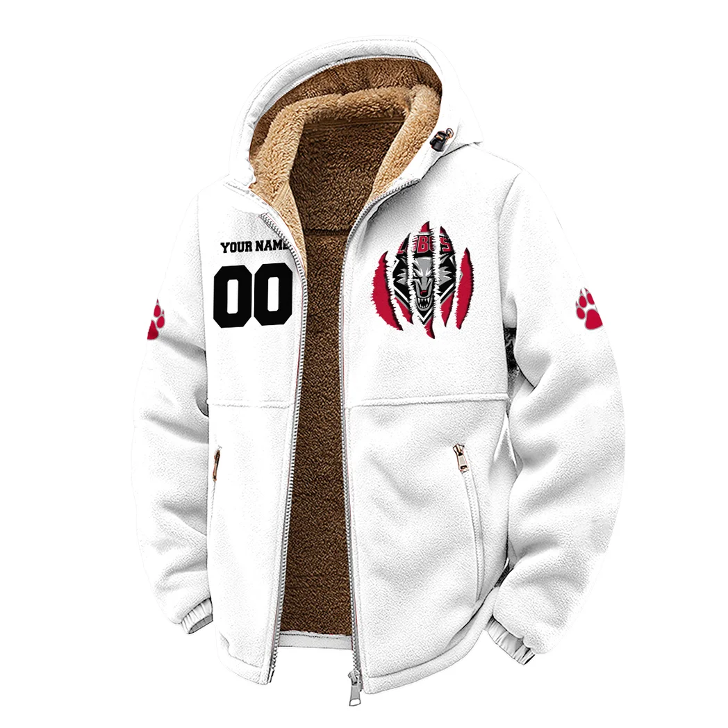 The Lobo Ambush Winter Fleece Jacket, Snow-Ready Active Fleece HVN1449NM - White - Image 2
