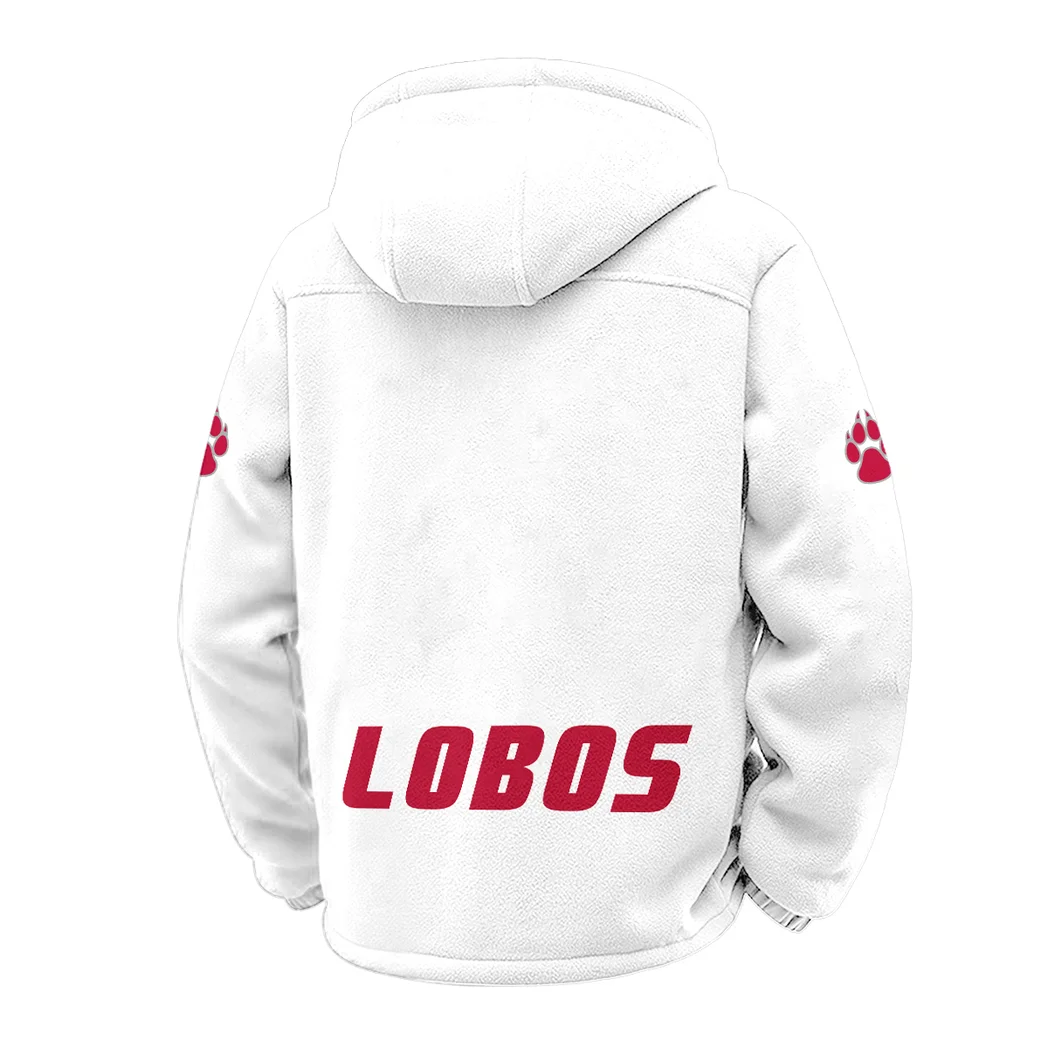 The Lobo Ambush Winter Fleece Jacket, Snow-Ready Active Fleece HVN1449NM - White - Image 3