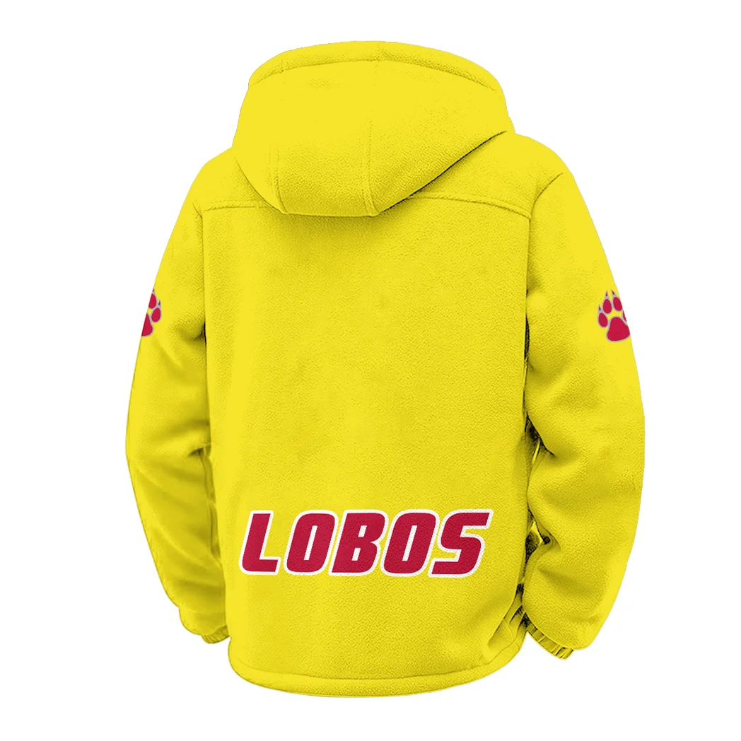 The Lobo Ambush Winter Fleece Jacket, Snow-Ready Active Fleece HVN1449NM - Yellow - Image 3