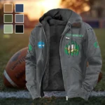 The Duck Spirit Flannel Hoodie, Team Spirit Flannel Hoodie HVN1449OD - Gray