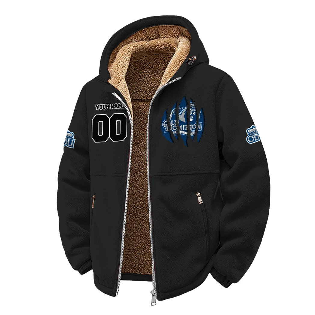 The Royal Blue Winter Fleece Jacket, Ski & Snowboard Mid-Layer HVN1449OD - Black - Image 2