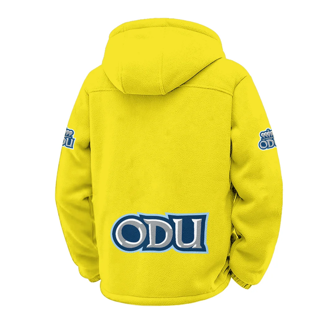 The Royal Blue Winter Fleece Jacket, Ski & Snowboard Mid-Layer HVN1449OD - Yellow - Image 3