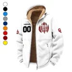 The Sooner Schooner Winter Fleece Jacket, Ultra-Soft Fleece Shell HVN1449OS - White