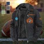 The Cowboy Spirit Flannel Hoodie, Classic Flannel Sport Hoodie HVN1449OS - Black