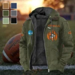 The Cowboy Spirit Flannel Hoodie, Classic Flannel Sport Hoodie HVN1449OS - Green