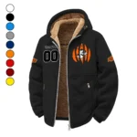 The Cowboy Spirit Winter Fleece Jacket, Luxe Microfleece Pullover HVN1449OS - Black
