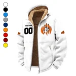 The Cowboy Spirit Winter Fleece Jacket, Luxe Microfleece Pullover HVN1449OS - White