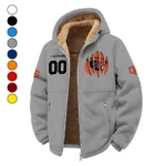 The Beaver Nation Winter Fleece Jacket, Brushed Interior Winter Fleece HVN1449OS - Grey