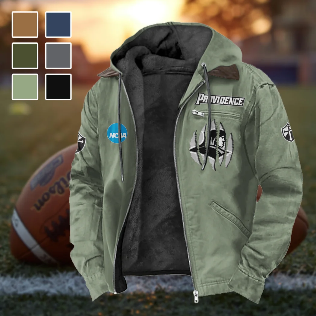 The Providence Pride Flannel Hoodie, Bold Supporter Flannel Hoodie HVN1449PF - Light Green