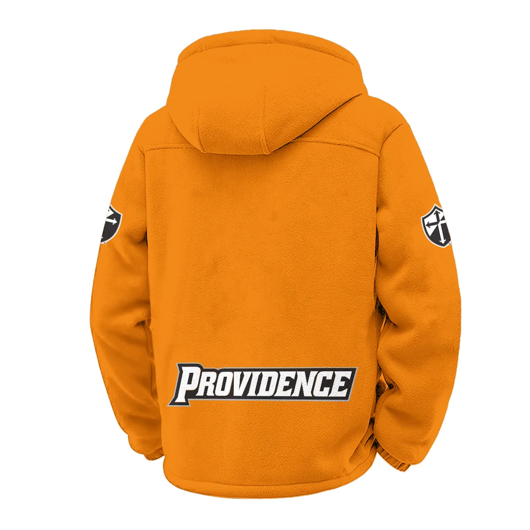 The Providence Pride Winter Fleece Jacket, High-Density Comfort Fleece HVN1449PF - Orange - Image 3
