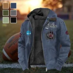 Columbiaâ€™s Finest Flannel Hoodie, Rugged Sport Flannel Hoodie HVN1449SC - Navy Blue