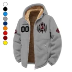 Columbiaâ€™s Finest Winter Fleece Jacket, Thermal Winter Fleece HVN1449SC - Grey