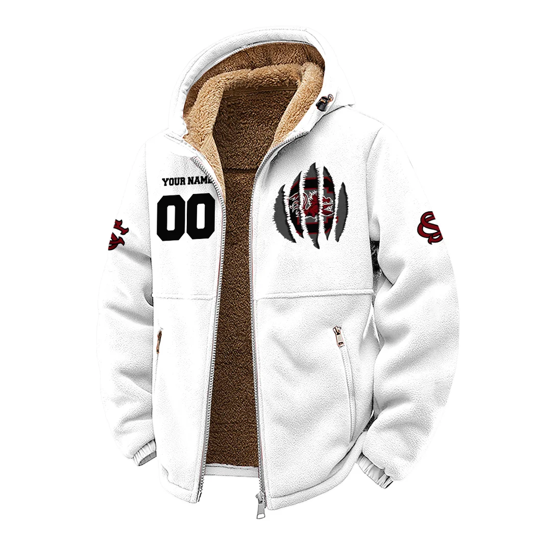Columbia’s Finest Winter Fleece Jacket, Thermal Winter Fleece HVN1449SC - White - Image 2
