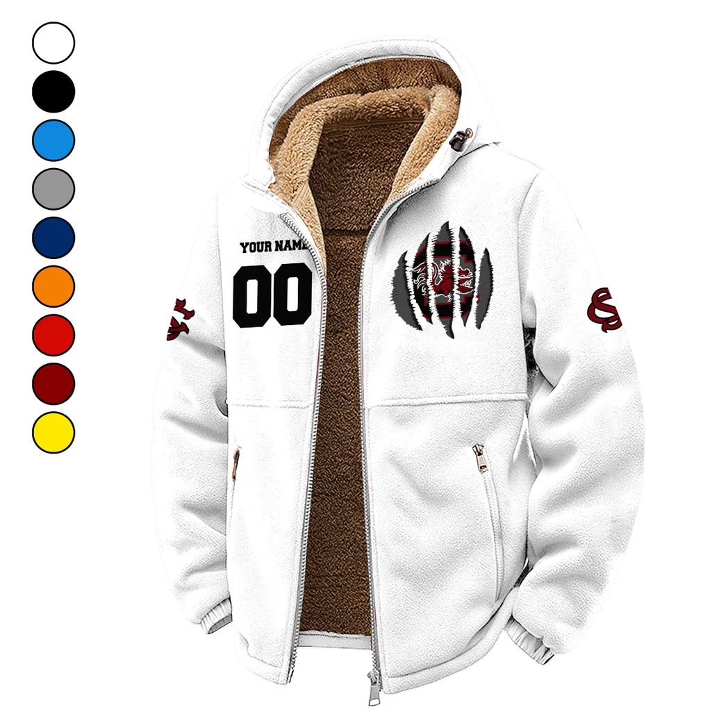 Columbia’s Finest Winter Fleece Jacket, Thermal Winter Fleece HVN1449SC - White