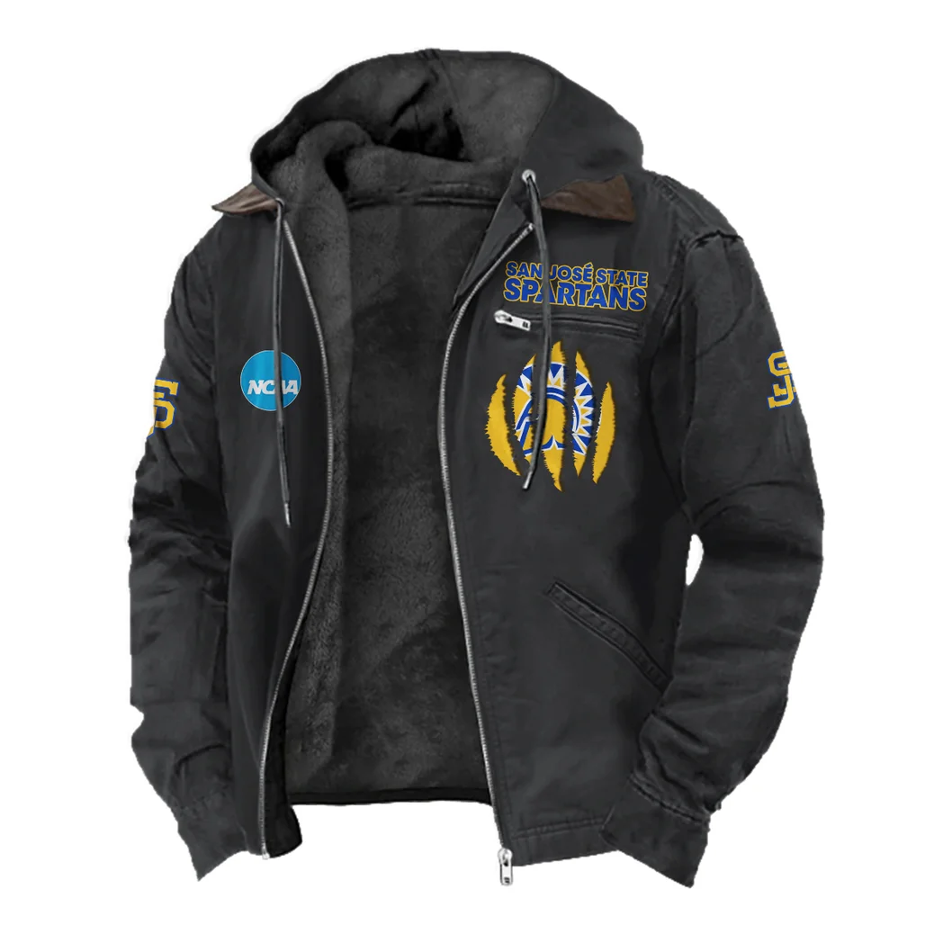 The Silicon Valley Stars Flannel Hoodie, Everyday Game Fan Hoodie HVN1449SJ - Black - Image 2