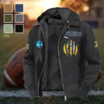 The Silicon Valley Stars Flannel Hoodie, Everyday Game Fan Hoodie HVN1449SJ - Black