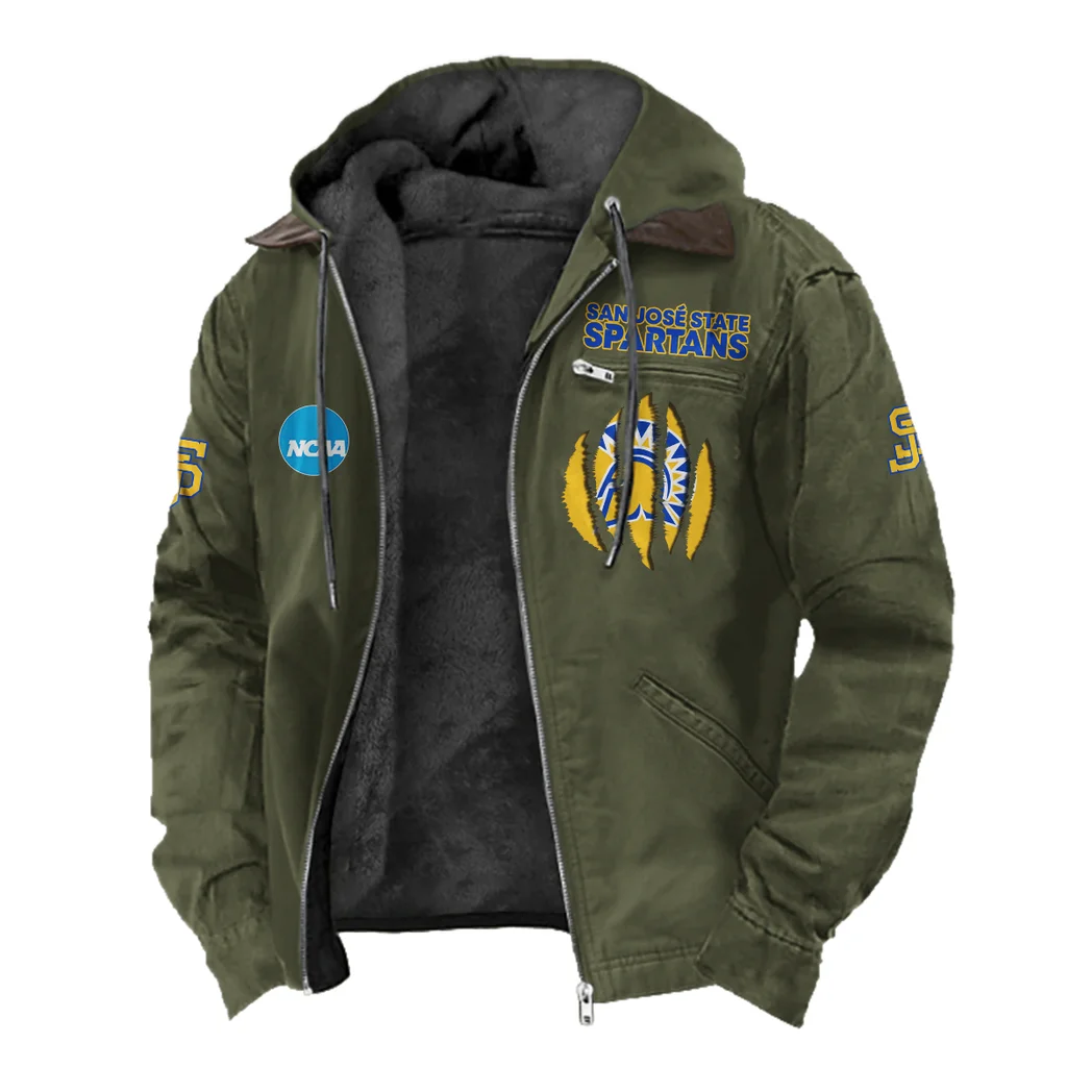 The Silicon Valley Stars Flannel Hoodie, Everyday Game Fan Hoodie HVN1449SJ - Green - Image 2