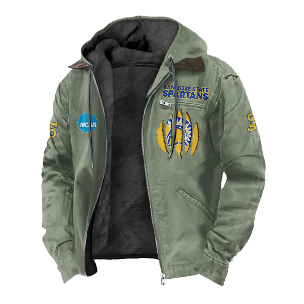 The Silicon Valley Stars Flannel Hoodie, Everyday Game Fan Hoodie HVN1449SJ - Light Green - Image 2