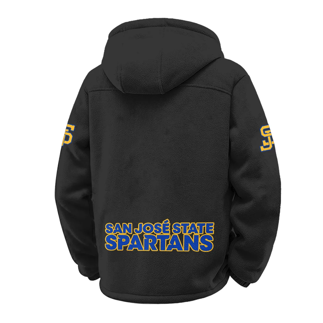 The Silicon Valley Stars Winter Fleece Jacket, Arctic Expedition Fleece HVN1449SJ - Black - Image 3