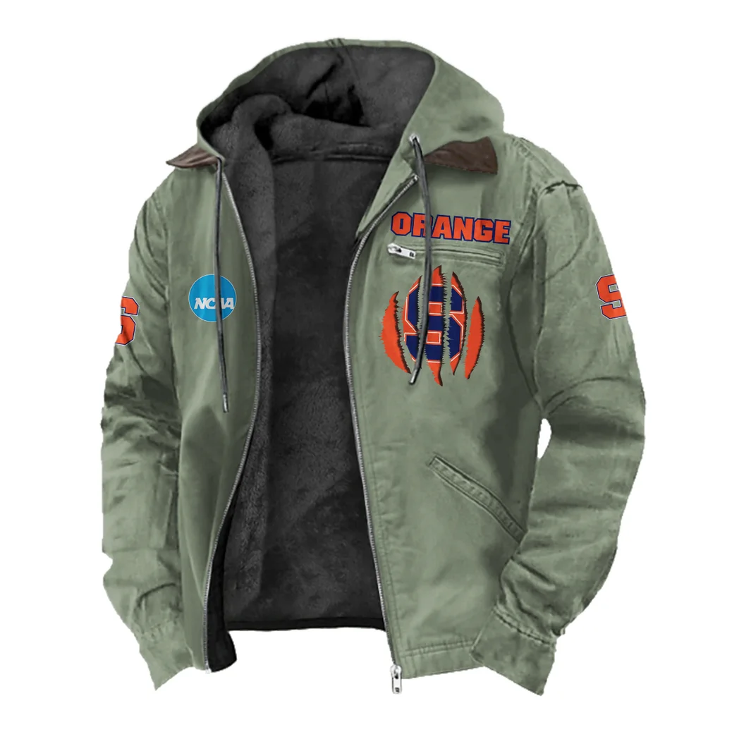 The Orange Spirit Flannel Hoodie, Essential Fan Flannel Hoodie HVN1449SO - Light Green - Image 2