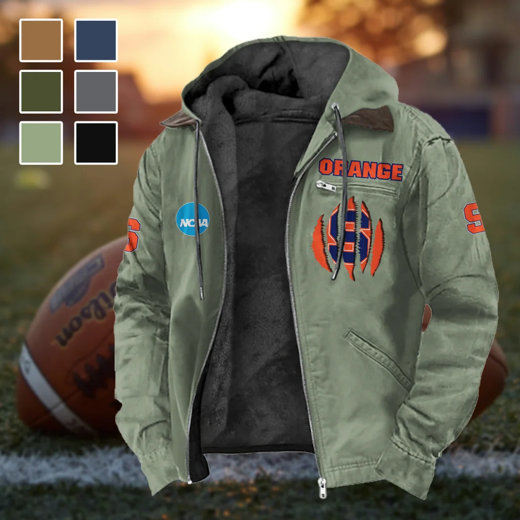 The Orange Spirit Flannel Hoodie, Essential Fan Flannel Hoodie HVN1449SO - Light Green