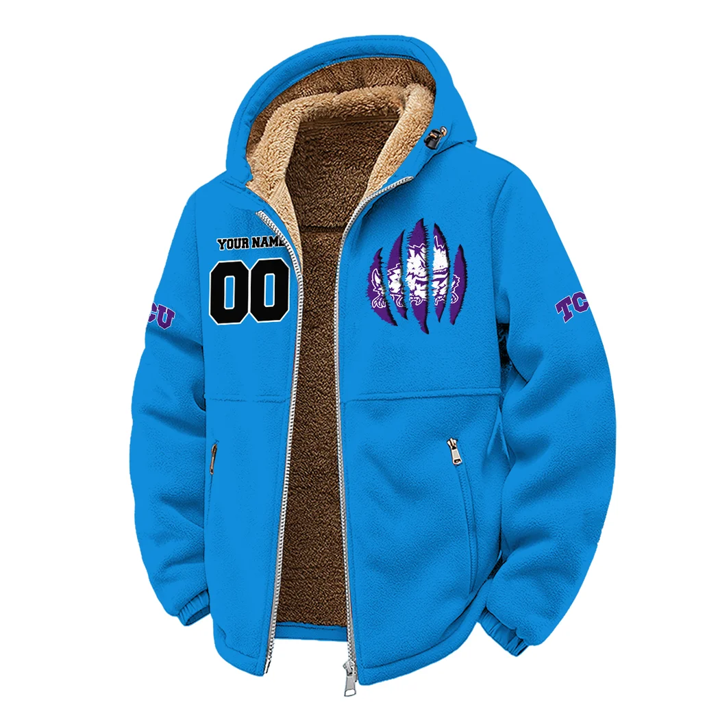 The TCU Power Winter Fleece Jacket, Deep Winter Comfort Fleece HVN1449TC - cyan - Image 2