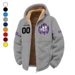 The TCU Power Winter Fleece Jacket, Deep Winter Comfort Fleece HVN1449TC - Grey