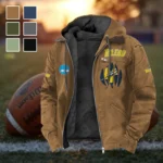 The Rocket Elite Flannel Hoodie, Classic Flannel Sport Hoodie HVN1449TR - Camel