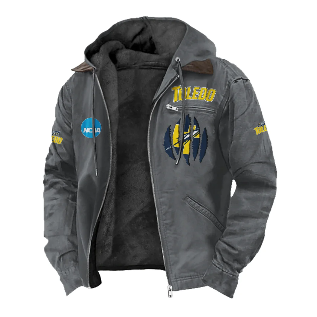 The Rocket Elite Flannel Hoodie, Classic Flannel Sport Hoodie HVN1449TR - Gray - Image 2