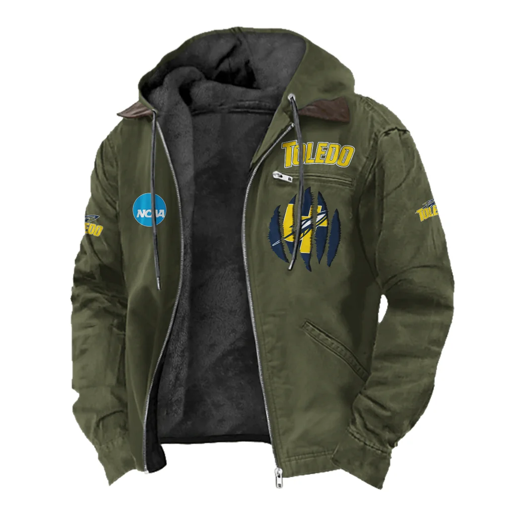 The Rocket Elite Flannel Hoodie, Classic Flannel Sport Hoodie HVN1449TR - Green - Image 2