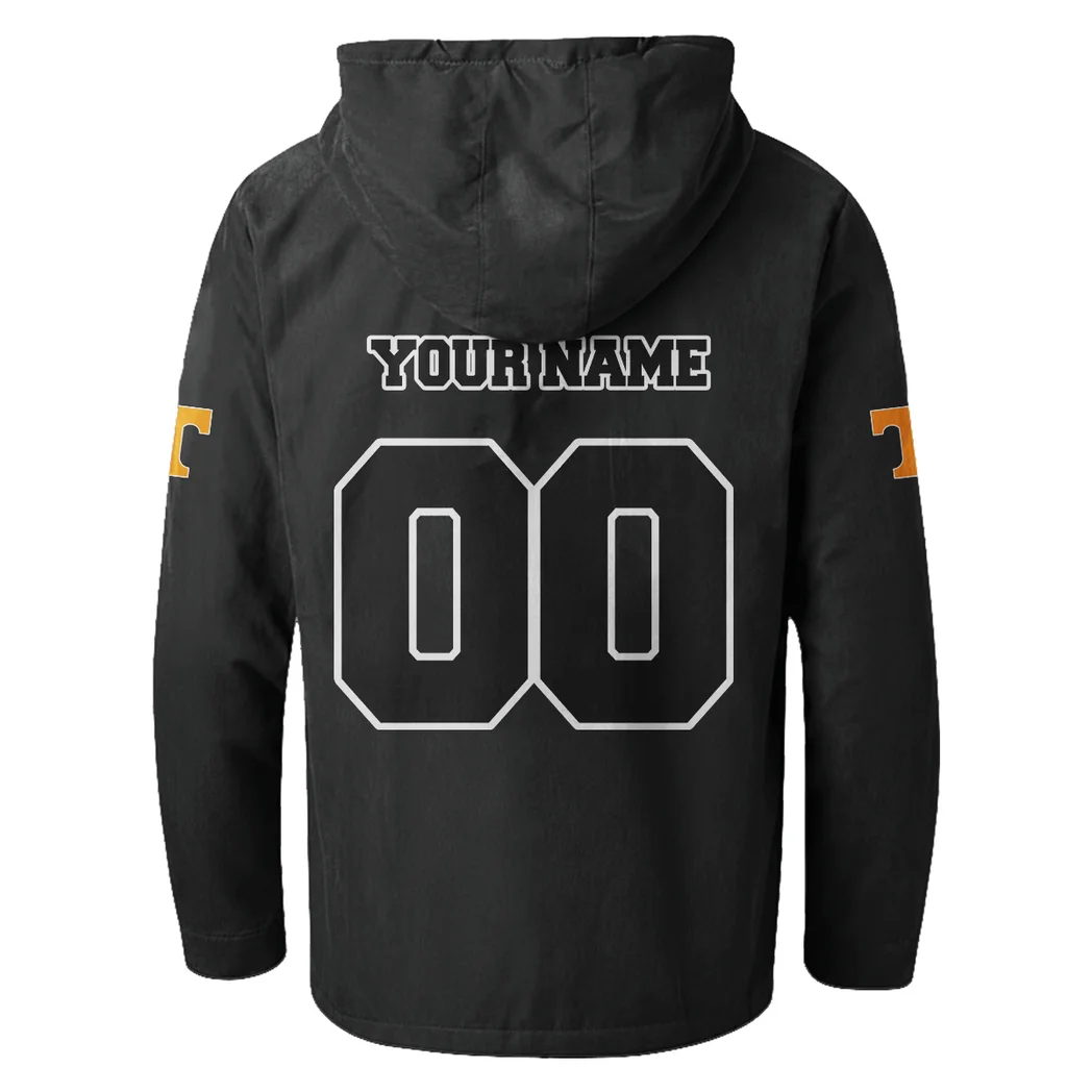 Knoxville Icons Flannel Hoodie, Fan Pride Hooded Flannel HVN1449TV - Black - Image 3