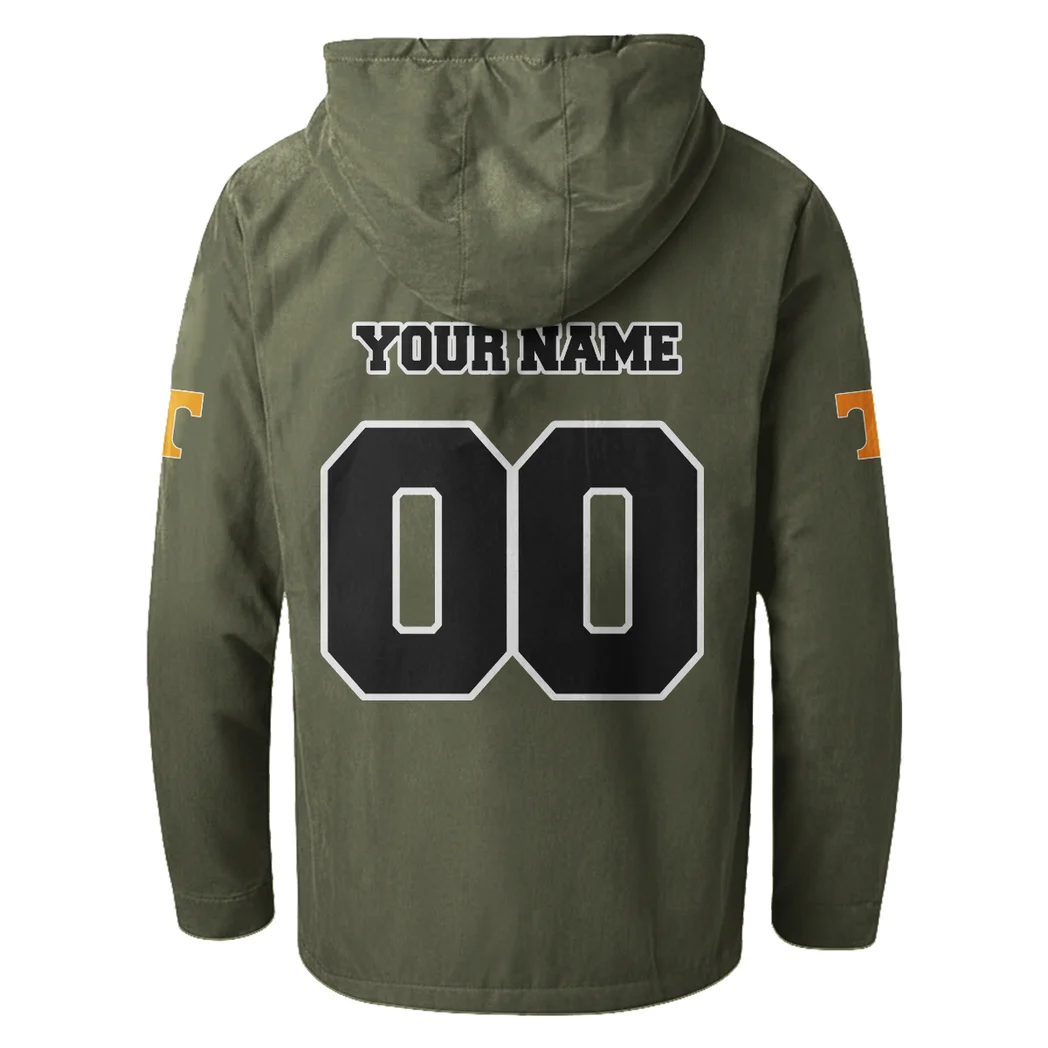Knoxville Icons Flannel Hoodie, Fan Pride Hooded Flannel HVN1449TV - Green - Image 3
